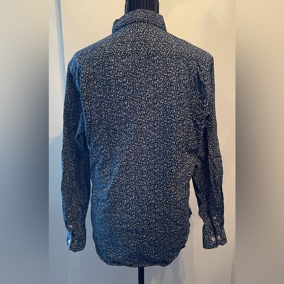 Level Ten Floral Print Long Sleeve Button Down Shirt Size Medium - Picture 4 of 10